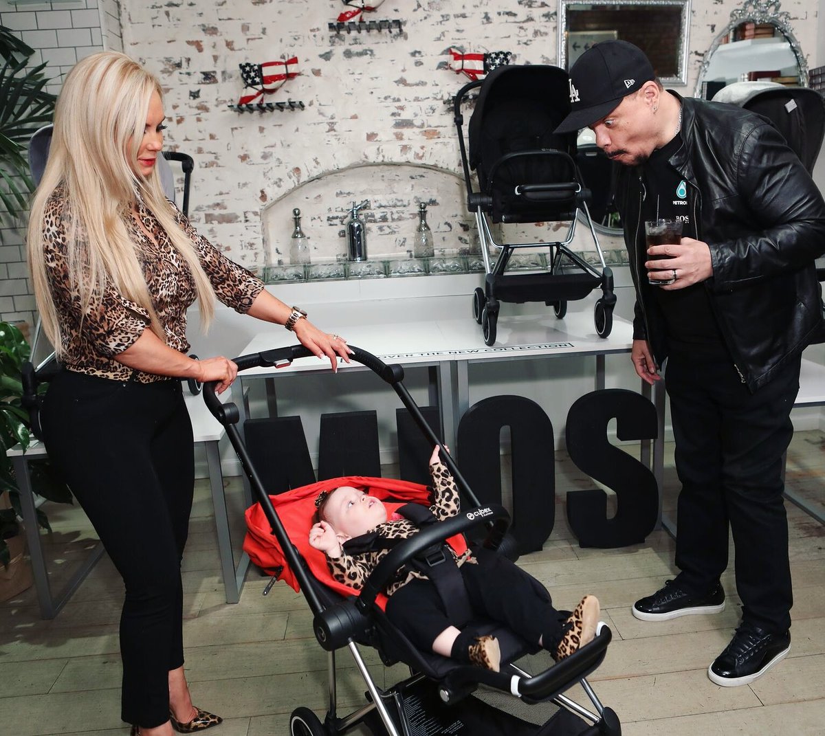 chanel baby stroller