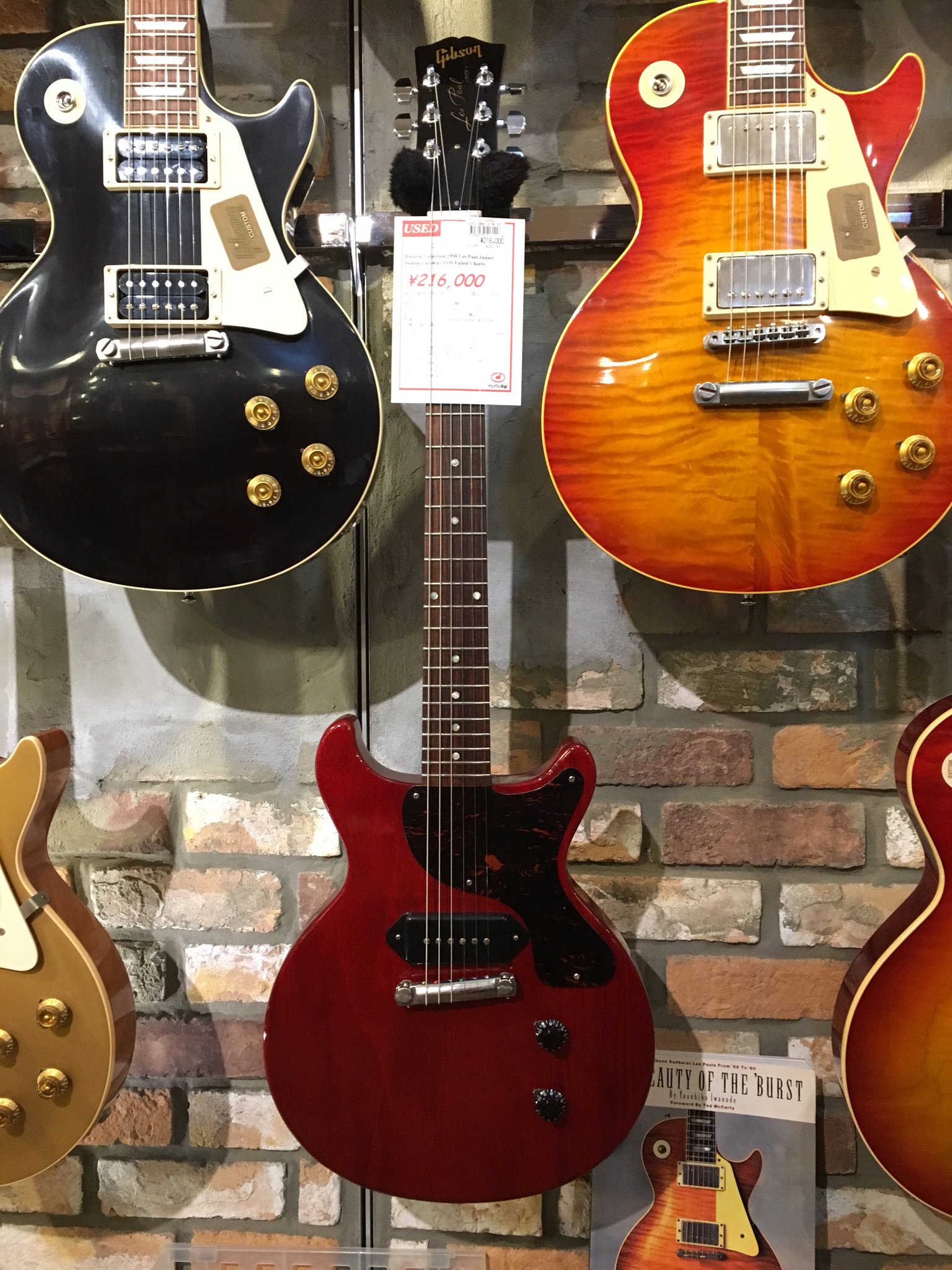 イシバシ楽器 名古屋栄店 على تويتر 中古ギター 13年製ギブソンカスタムショップ レスポールジュニア ダブルカッタウェイが入荷 ピックガードとペグ交換あり ペグ穴埋めてあります 税込 194 400にて まだまだお使い頂けます おすすめ T Co