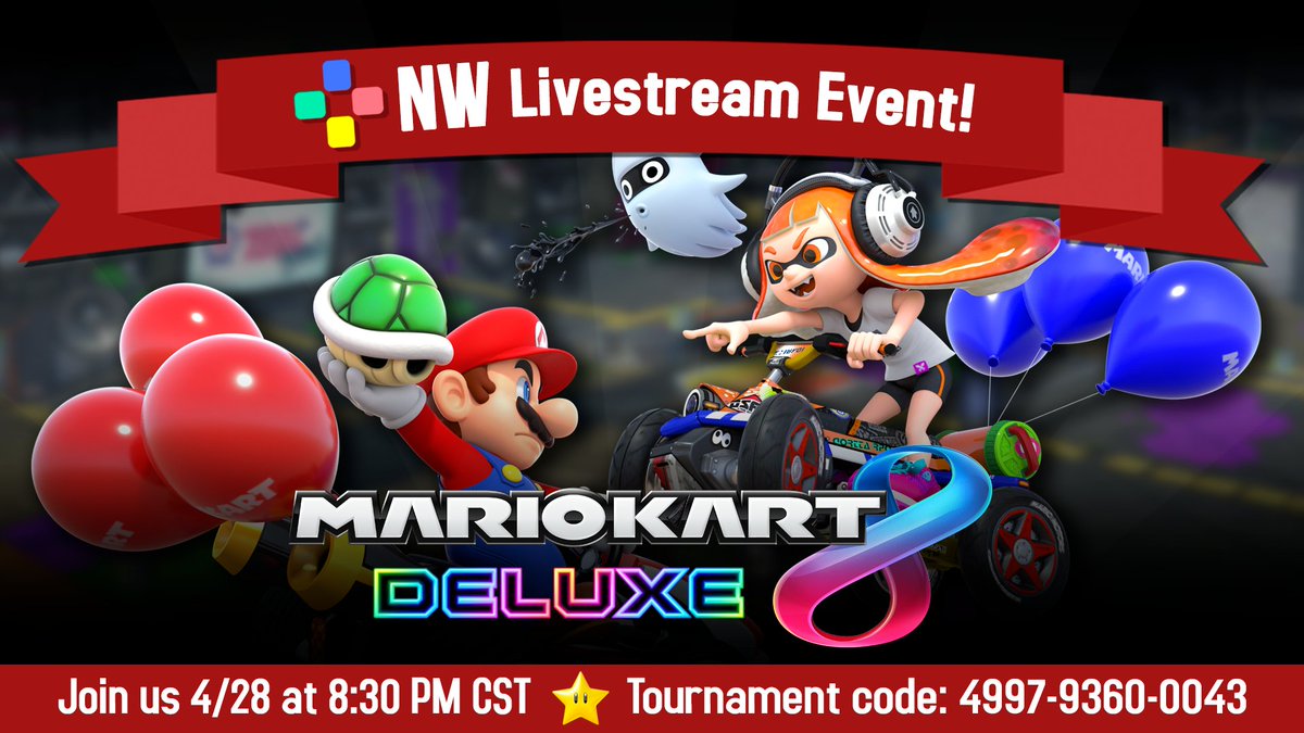 Nintendo Wire On Twitter Our Mario Kart 8 Deluxe Tournament Kicks