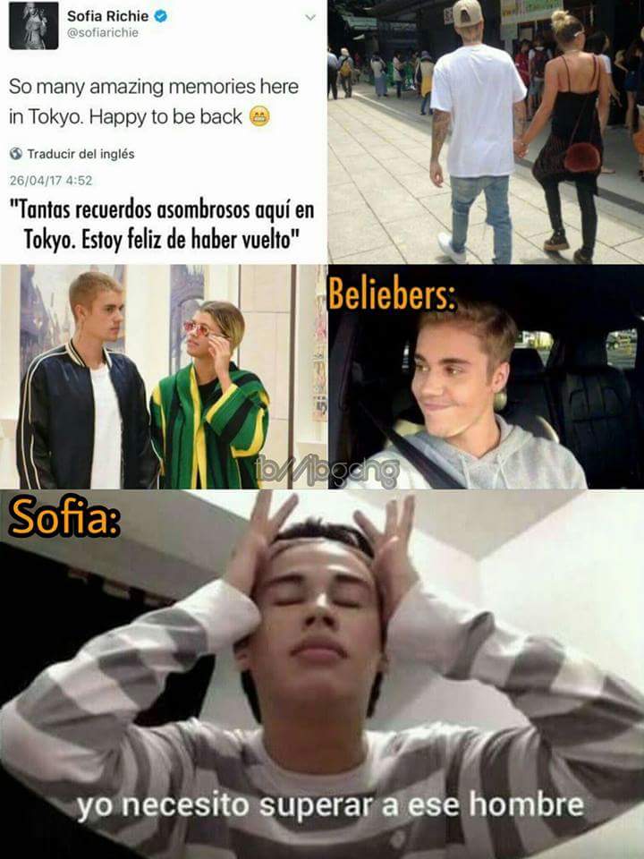 FlorDeBelieber's tweet photo. Sofía debe estar tipo así, bueno yo tampoco superaría a Justin alv.
#VideoLove Justin Bieber https://t.co/TDKFT9SqnA