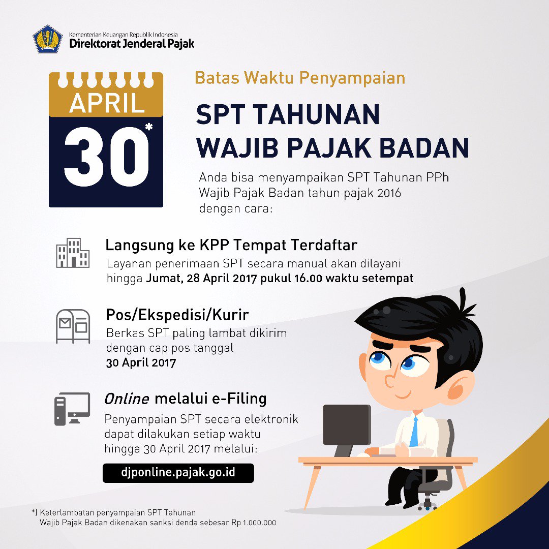 Cara Lapor Spt Tahunan Badan Online 2019 Berbagai Tahun