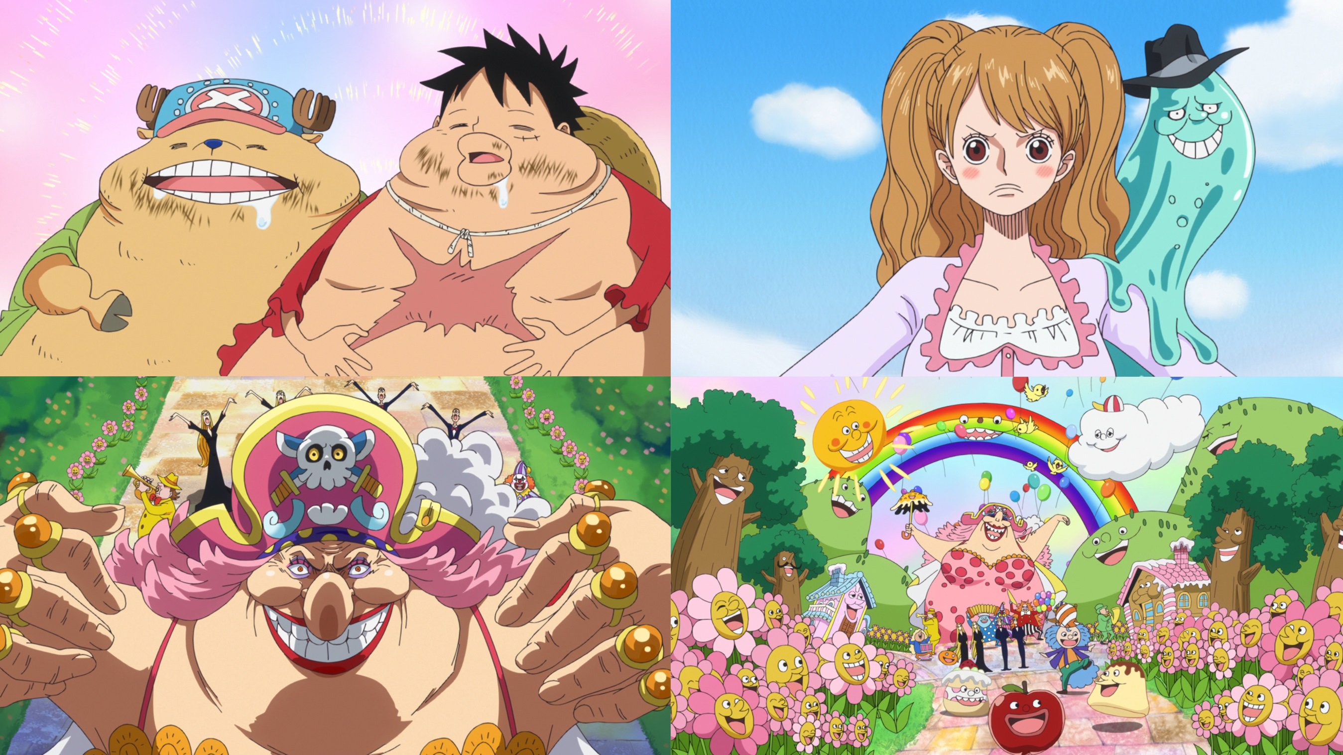 One Piece Com ワンピース One Piece Com ニュース 尾田先生も絶賛 4 30 日 放送のアニメ ワンピース でビッグ マム 声 小山茉美 のミュージカル曲遂にオンエアー サンジの婚約者 プリン 声 沢城みゆき も初登場 先行カット公開