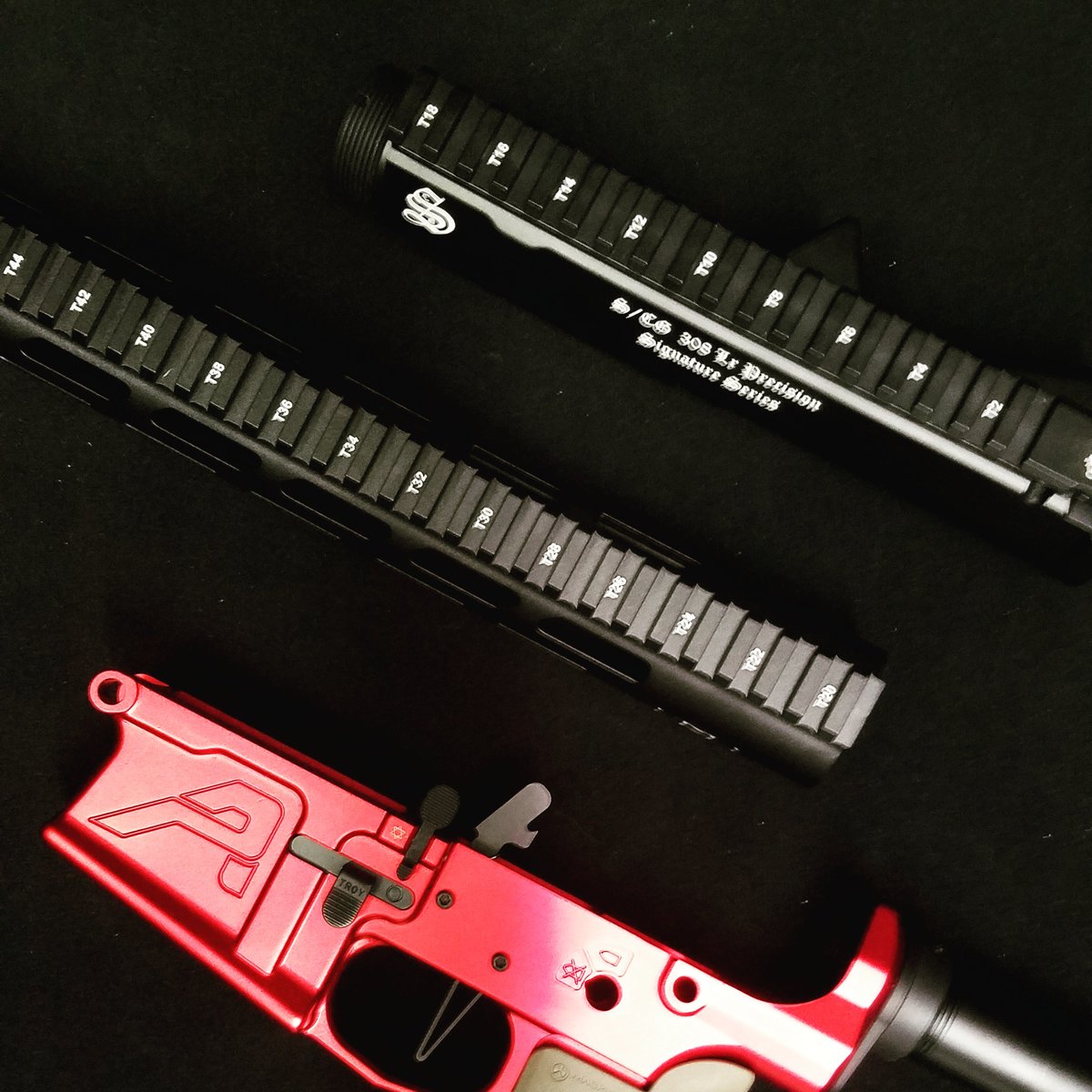 teruahg's tweet image. I just Fiber laser engraved AR Rails and Lower Receiver. 
#engravedrails #customrails #engravedlower #engravedarlower #personalizedAR