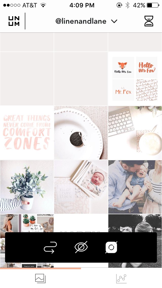 If you're not using the <a href="/unumdesign/">UNUM</a> app tovisually plan out your instagram grid you cray. Here's how I use it. buff.ly/2pcwElZ