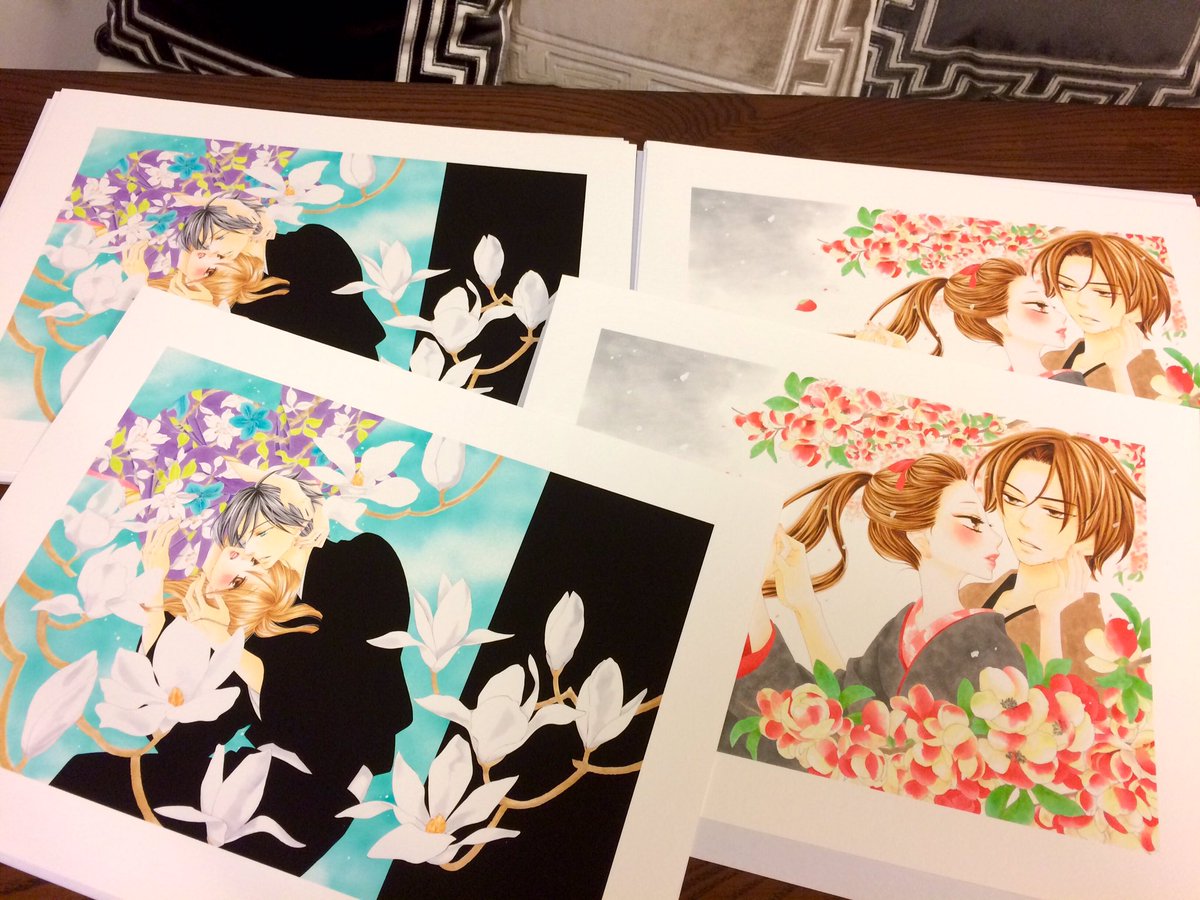 ট ইট র 桜小路かのこ この複製原画 ありがたいことに発色とか原画よりキレイだ ﾟ ﾟ W ﾟ ﾟ お名前とサイン入れしまーす