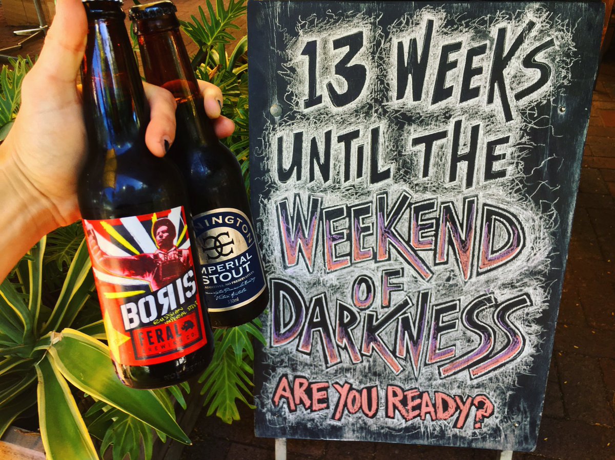 TheScratchBar's tweet image. Mates, with that chill in the air it's time to start gearing up for our annual creep-out, the Weekend of Darkness. What we do withstout you?