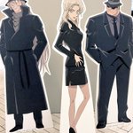 あれっ、このポーズ見覚えが…コナン展示場のパネルの配置がw