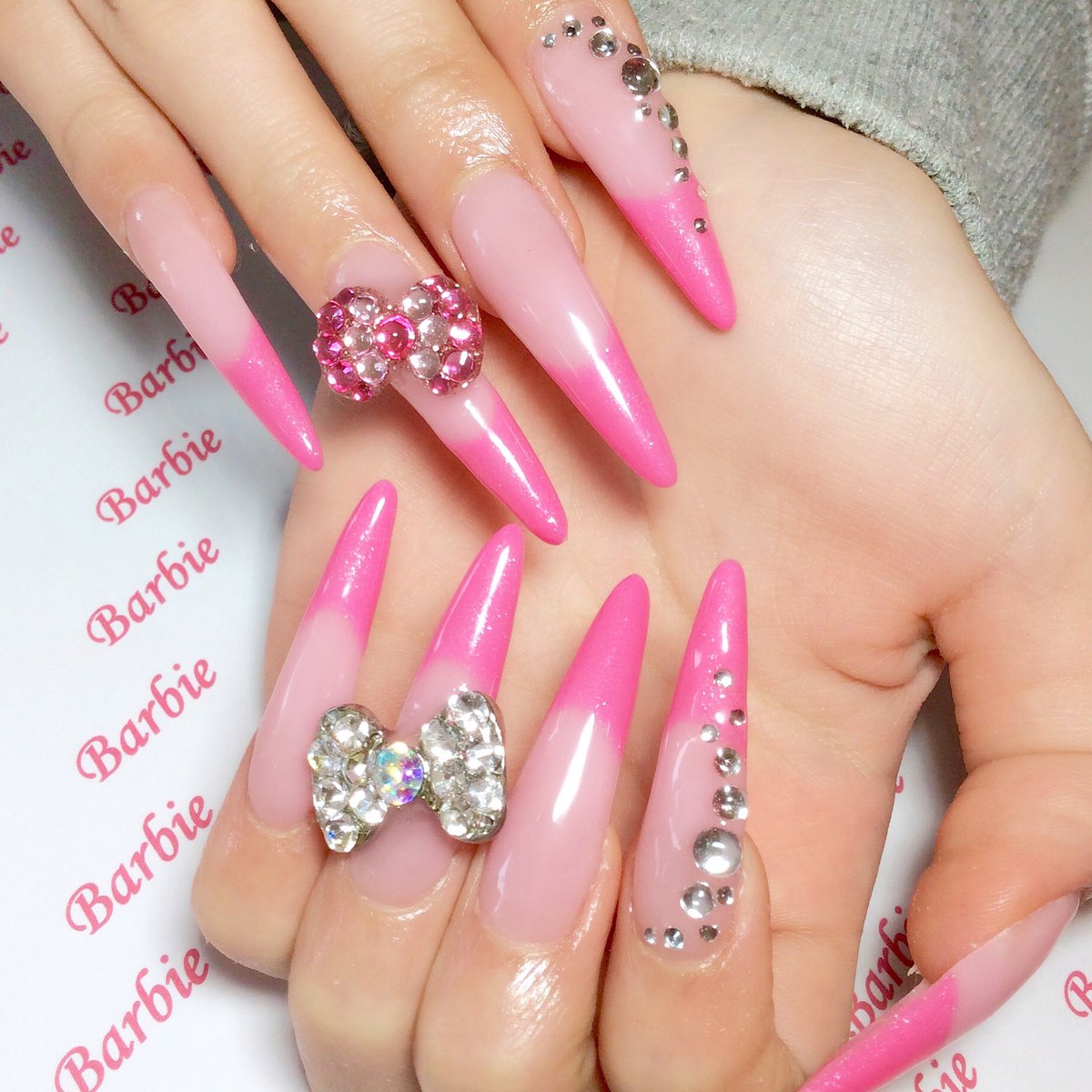 ネイルサロンbarbie Barbie12nail Twitter