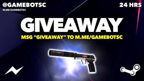 CsgoWallz's tweet image. 24 hours Usps Cyrex Giveaway!
To win:
-RT+ Follow @gamebotsc + @CsgoWallz
-Tag active friends
-Visit csgowallz.com  
(Codes=ez$$)