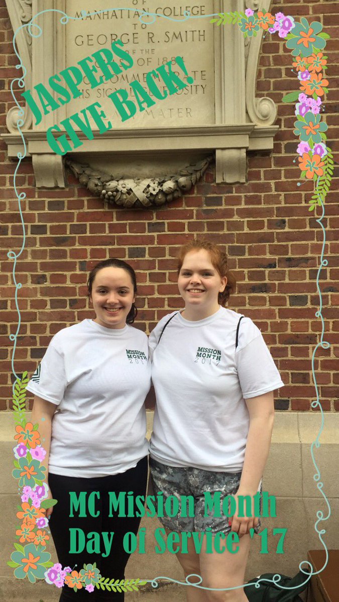 MC_CMSA's tweet photo. #MissionMonthDayofService @ManhattanEdu https://t.co/pqZgZHlkyD