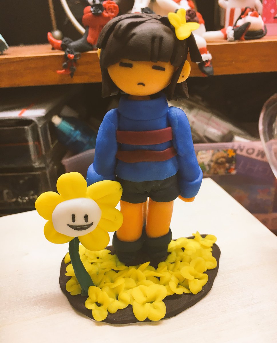 アンダーテール フラウィ テミー フィギュア セット UNDERTALE