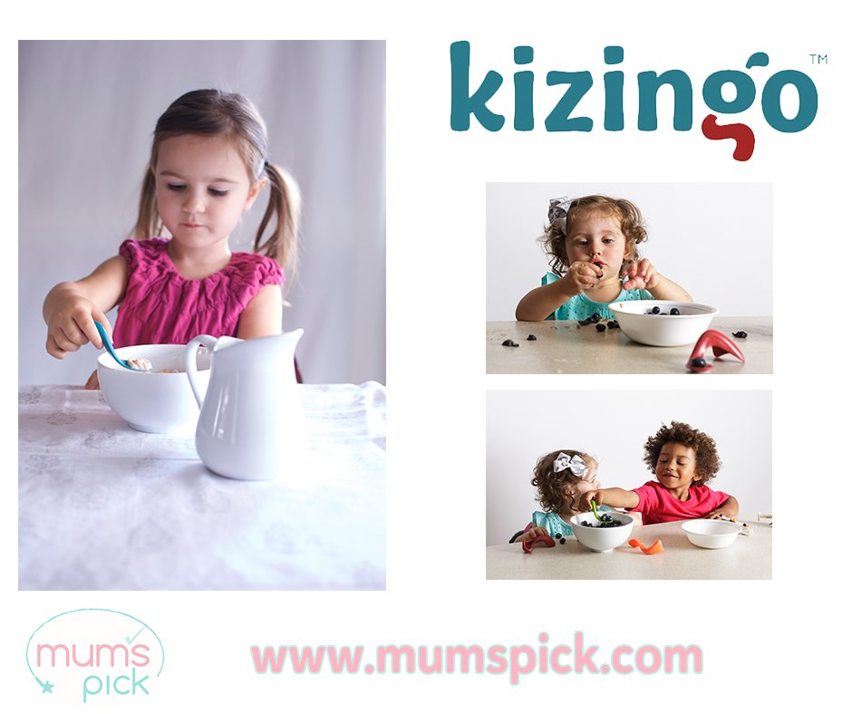 mumspick's tweet photo. "I am so grateful for the Kizingo spoon that we have, really aids the feeding process, making our daughter independent" - A parent https://t.co/YtJU57KMhl