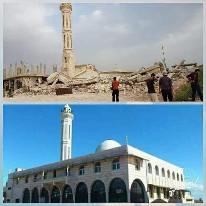 "لَهُمْ فِي الدُّنْيَا خِزْيٌ وَلَهُمْ فِي الْآخِرَةِ عَذَابٌ عَظِيمٌ"
استشهاد أخي الشيخ معاذ حسين الأعرج بقصف المسجد أثناء صلاة عصر الجمعة