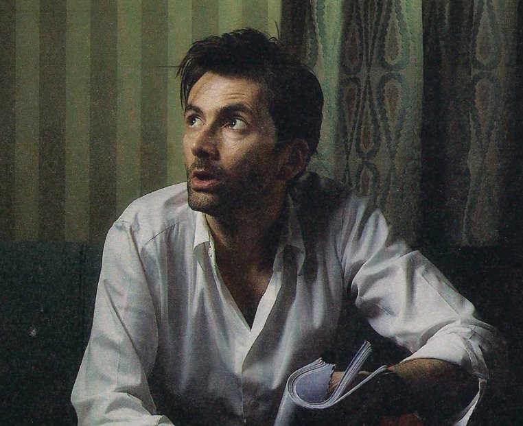David Tennant photo from The Guardian Weekend magazine