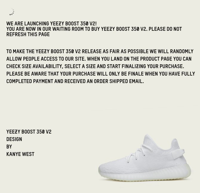 yeezy adidas waiting room