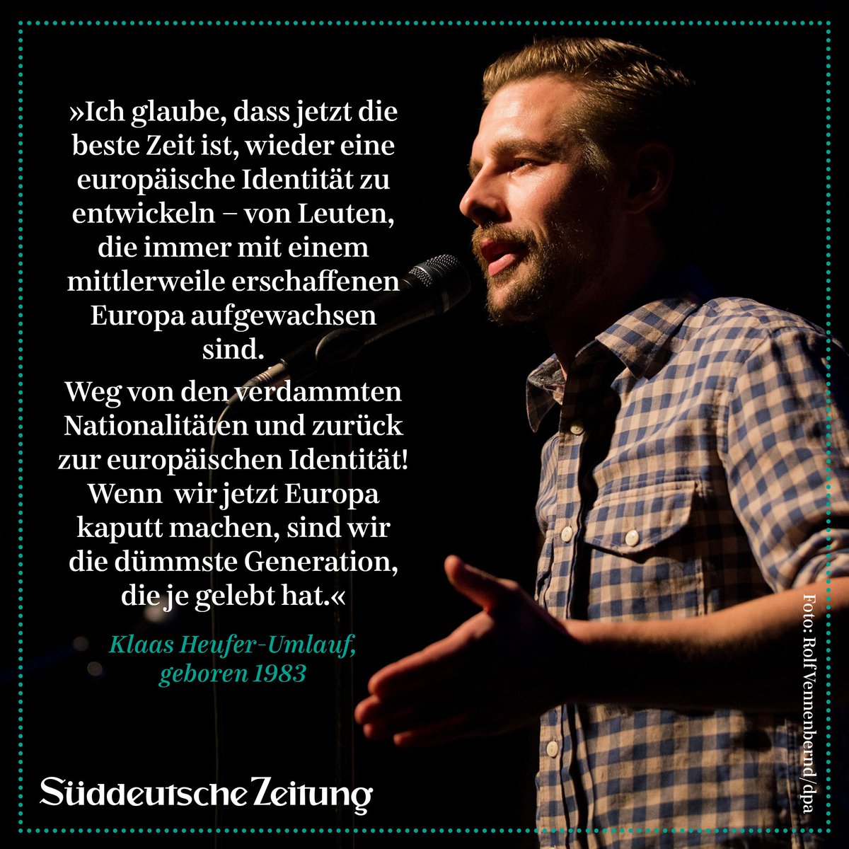 SZ_TopNews's tweet image. Starke Worte von einem Mann, den viele bislang nicht als politisch wahrgenommen haben. @damitdasklaas @ndr #NDRTalkShow