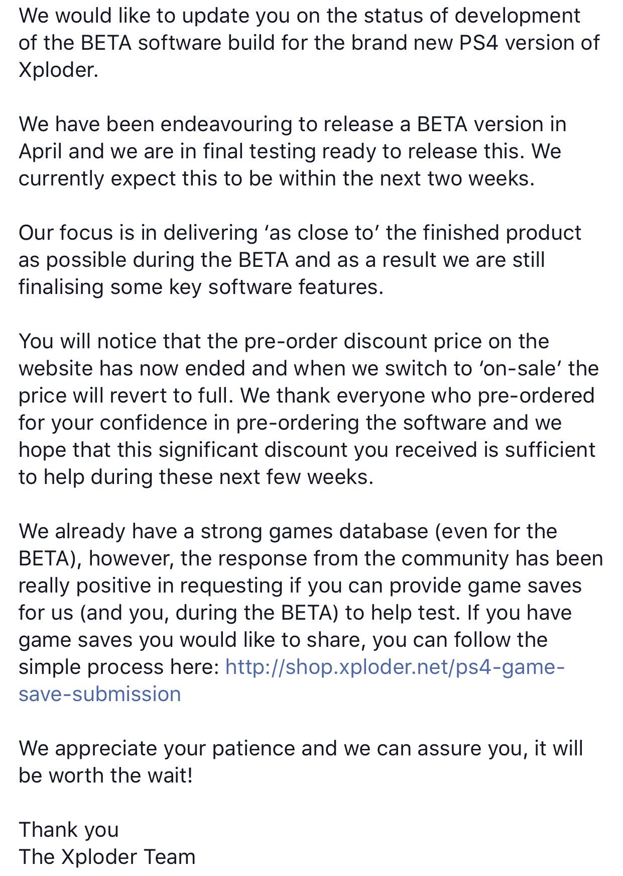 xploder ps4 product key