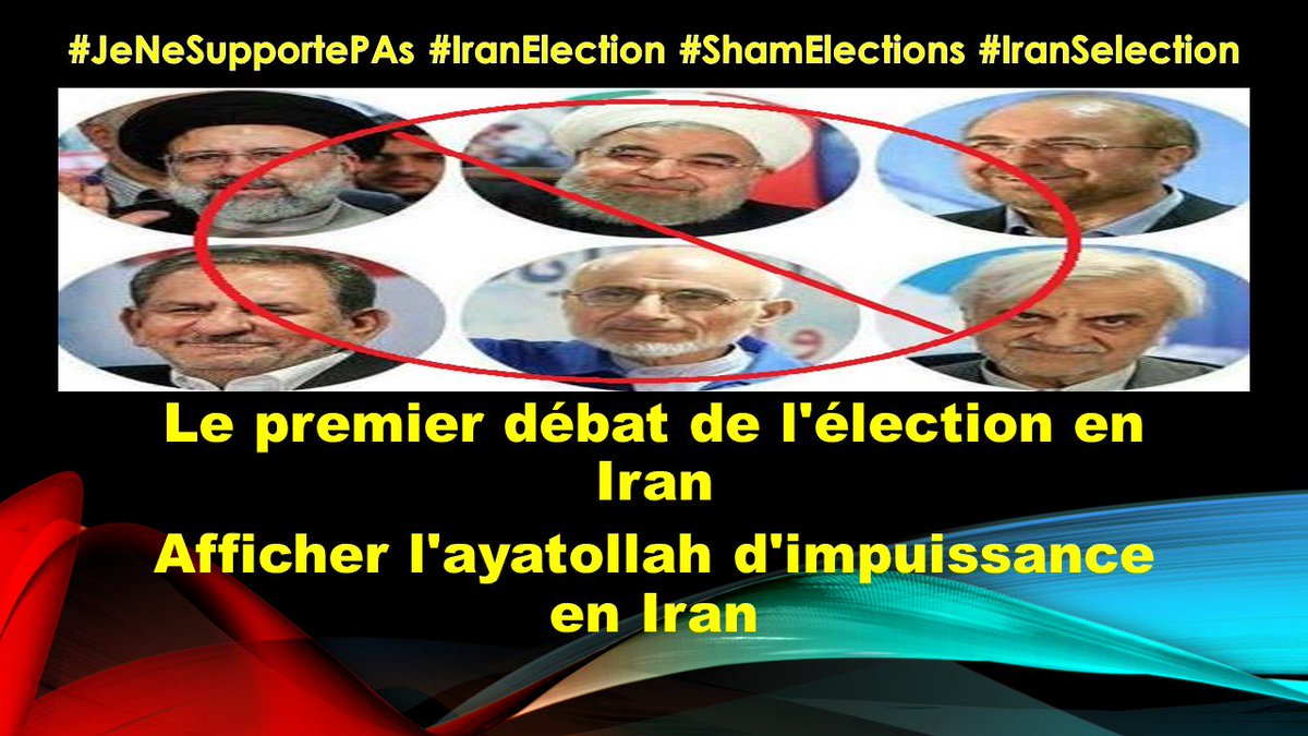 jamshidian_f's tweet photo. Candidats à la présidence de l'#Iran
Les membres du club sont des tueurs professionnels #MyVoteRegimeChange  #ShamElections #JeNeSupportePAs https://t.co/Jx6yT1kN7H