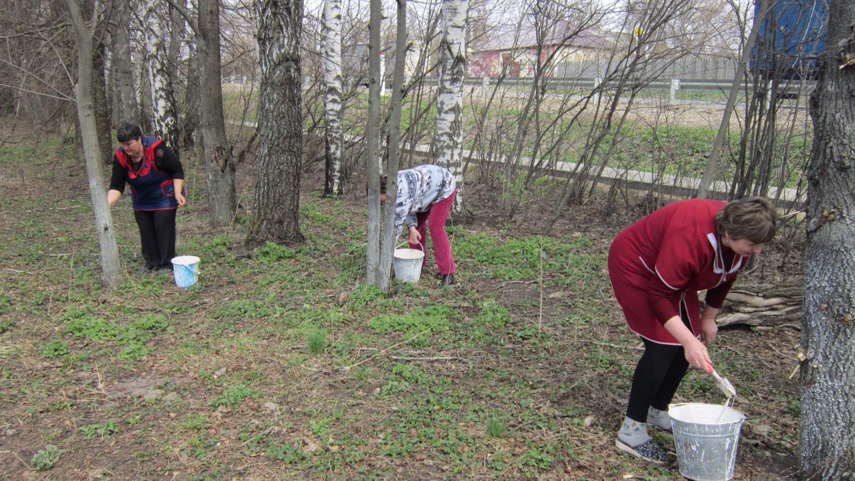 #субботник71 <a href="/ostashko10/">Оксана Осташко</a> На общеобл.субботнике обучающиеся и работники школы приводили в порядок тротуар вдоль трассы Москва-Дон#субботник71
