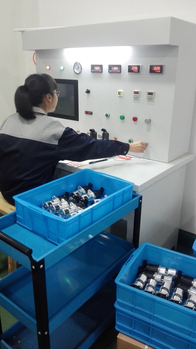 Testing each before delivery !  EGR VALVE ---- OUR PRECIOUS !