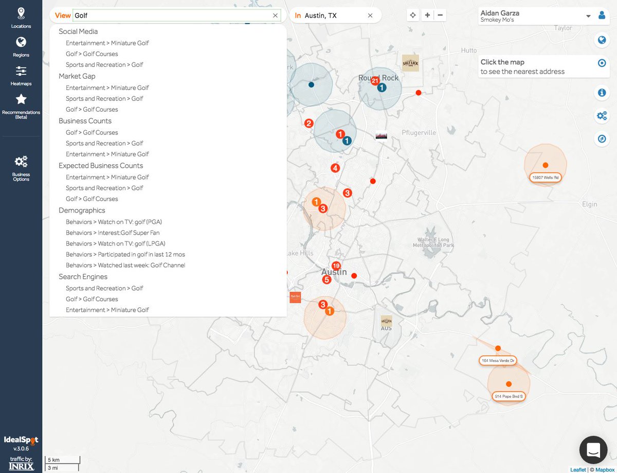 AMGbuilder's tweet image. Hey @Mapbox, I&apos;m doing a little #weekendmaphack for @theIdealSpot