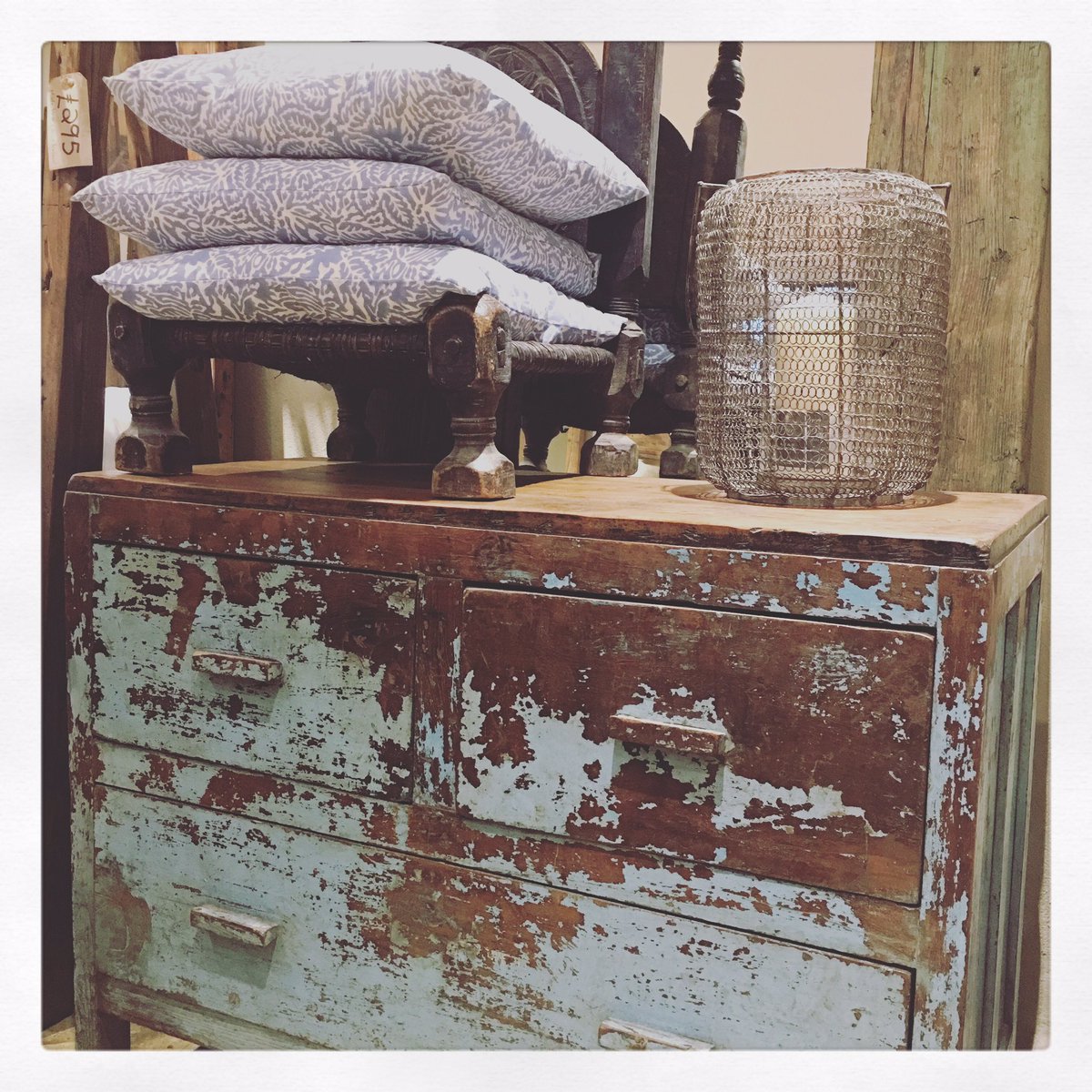Gathering Moss On Twitter Stunning Reclaimed Indian Chest Of