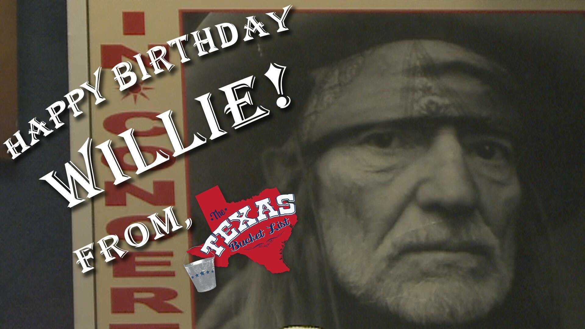 Happy Birthday to the incredible, one and only, Willie Nelson!  