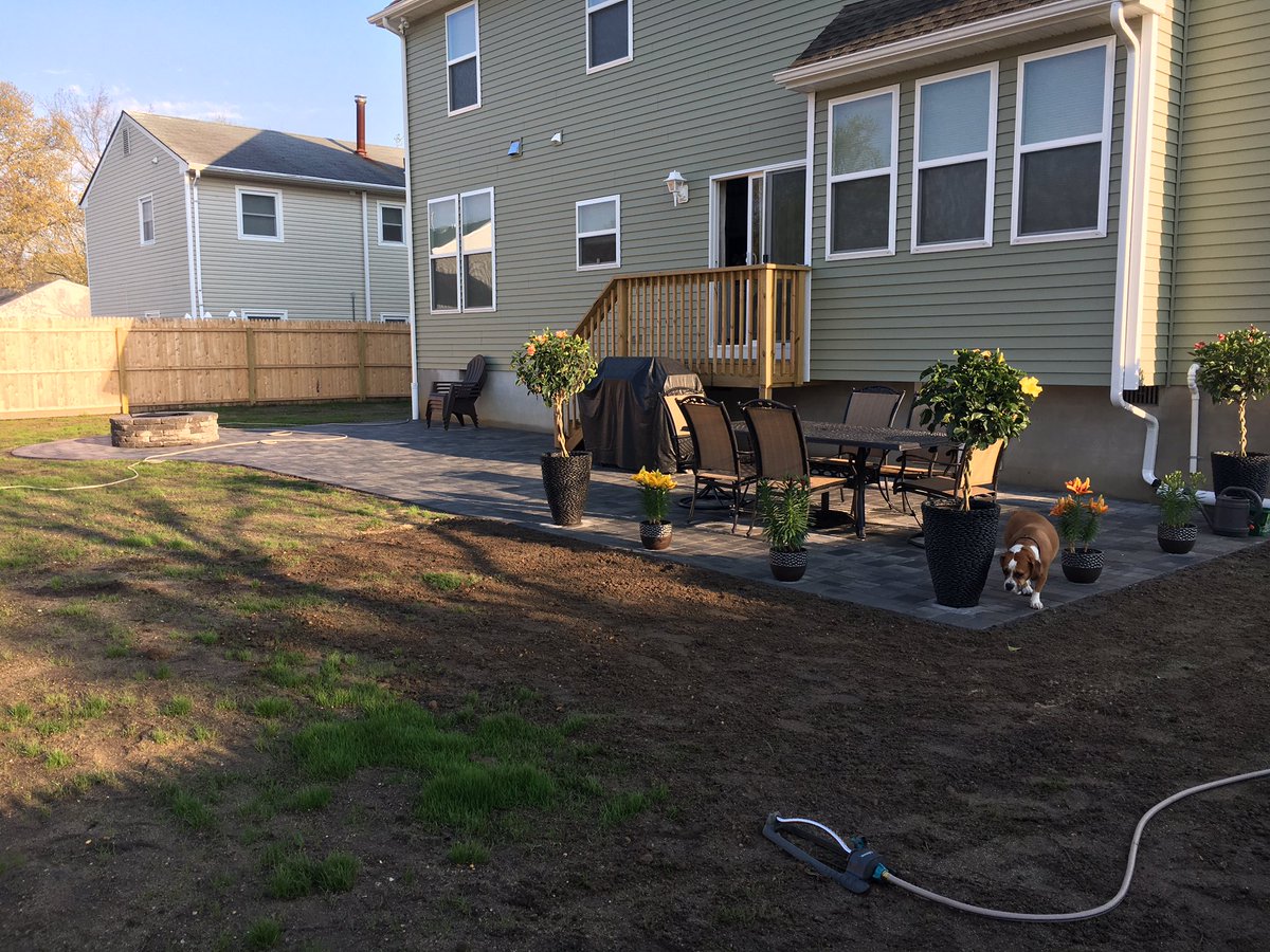 MissChrisReb's tweet image. Finally phase two completed 😍 #backyardprojects