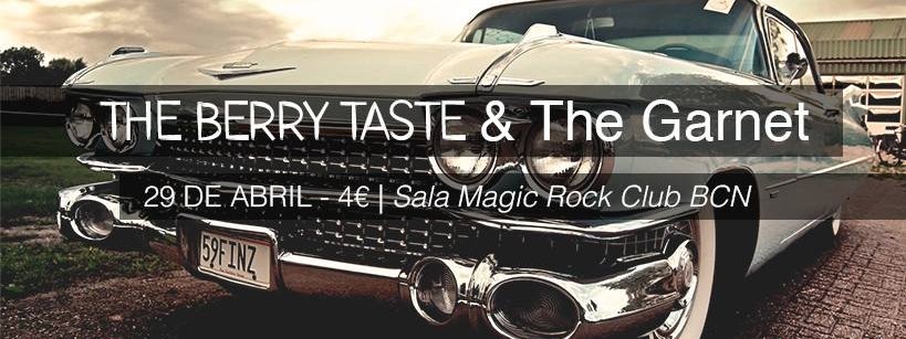 theberrytaste's tweet photo. ¡Nos vemos esta noche en la sala #MagicRockClubBCN!
🚩 29/04 HOY, @theberrytaste + #TheGarnet, 23:00. https://t.co/WeNabInM1J