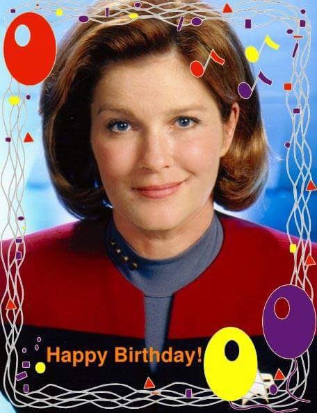 Happy birthday Kate Mulgrew (1955) She is best known for playing Captain Kathryn Janeway on  