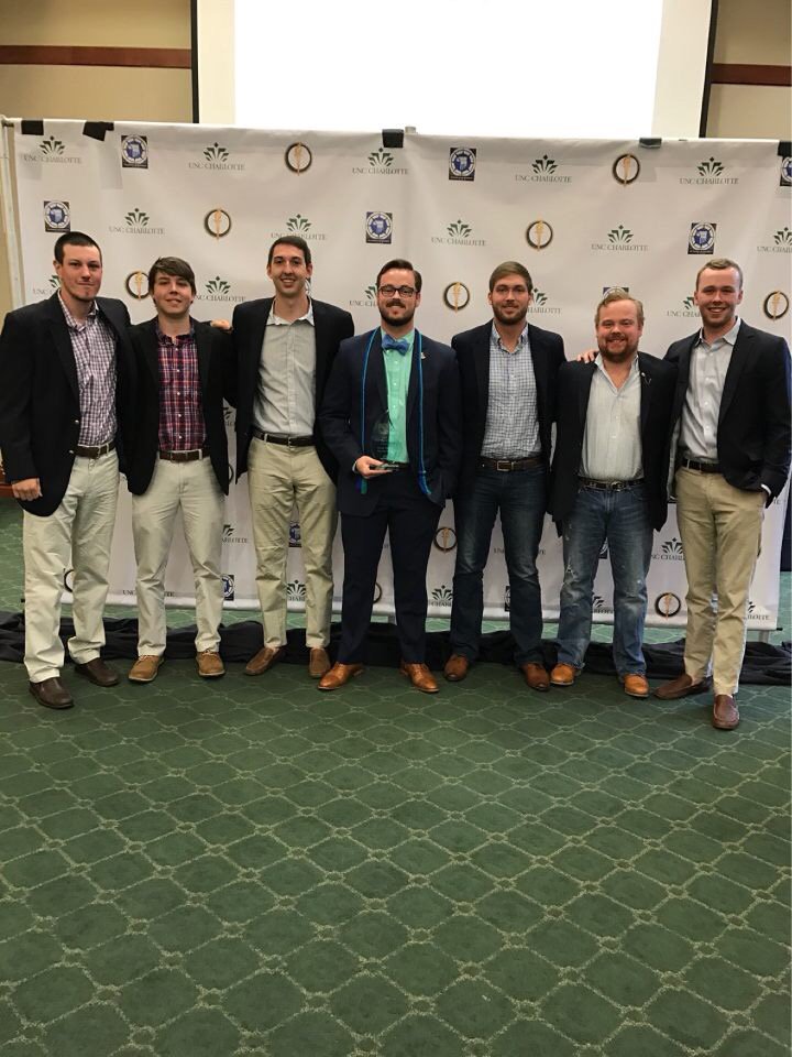 Grant Parker (<a href="/uncckappasigma/">KΣ at UNC Charlotte</a>) set the #newstandard and was named UNCC Greek Man of the Year!