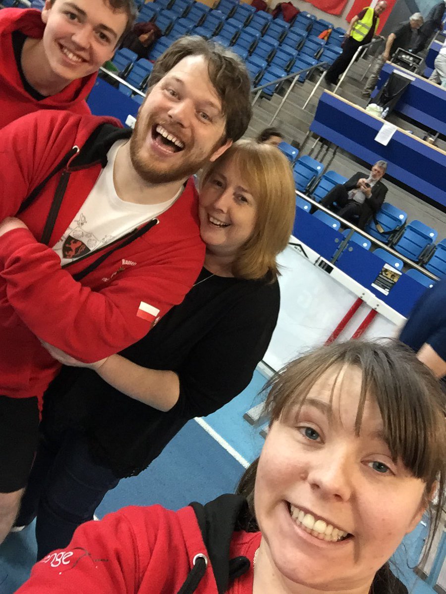Ready to support Steph in her semi final fight at BYCs #gowales @WrexhamFencing