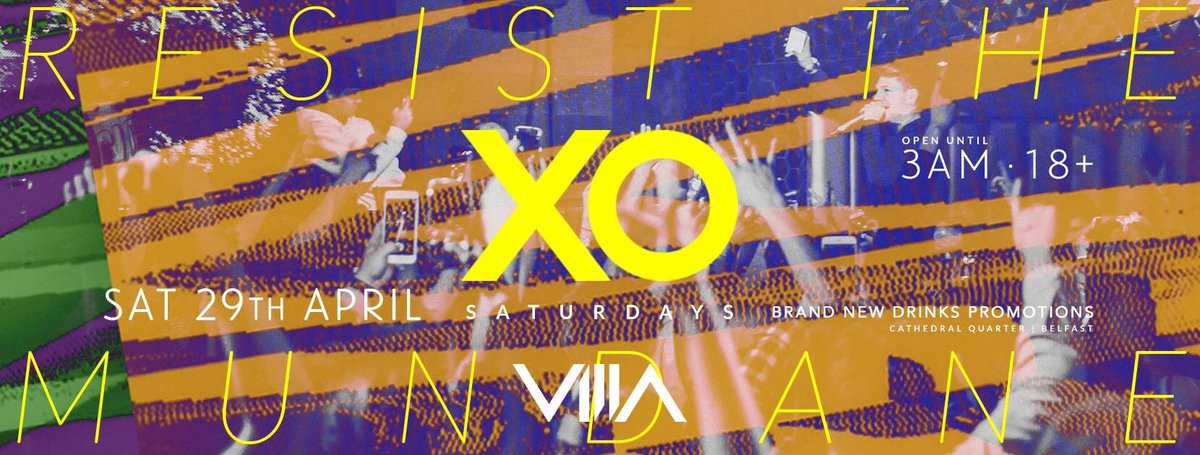 XO SRING EDITION

We are back tonight with £2.50 drinks &amp; our new shisha lounge Glist.me/Villa