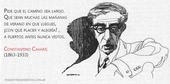 frasesyp's tweet image. #FraseDelDia 29.04 - Constantino Cavafis - frasesypensamientos.com.ar/autor/constant… #ConstantinoCavafis #FelizSabado