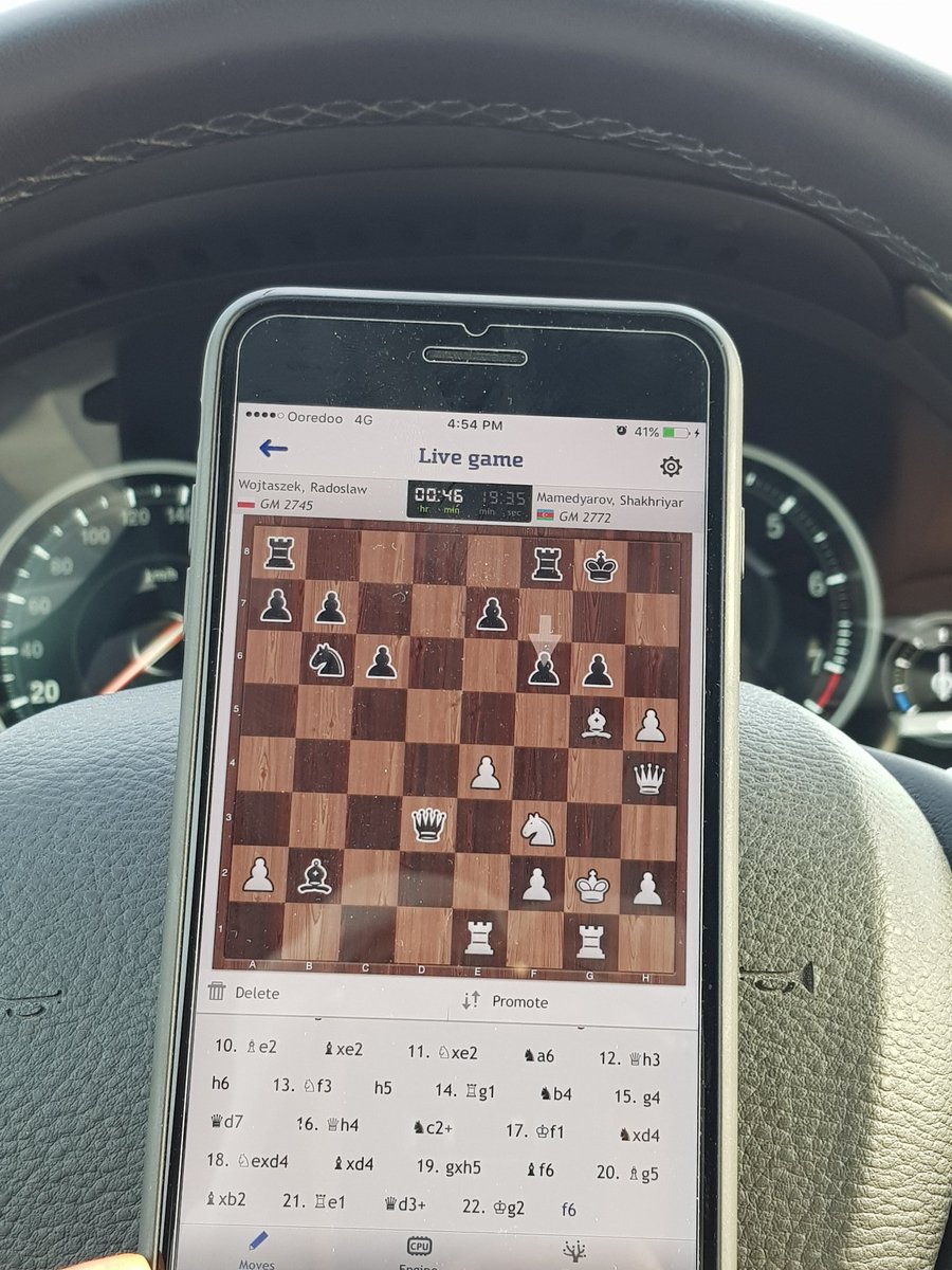 almodiahki's tweet image. Drive smart!🚥
#shamkirchess2017