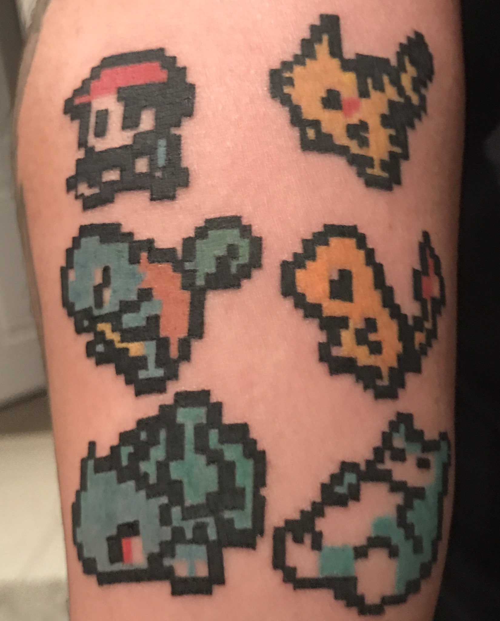 8BitPokemon on Twitter Check out these awesome tats tattoo pokemon  8bit eevee eeveelutions httpstco5mAPfcSYV4  Twitter