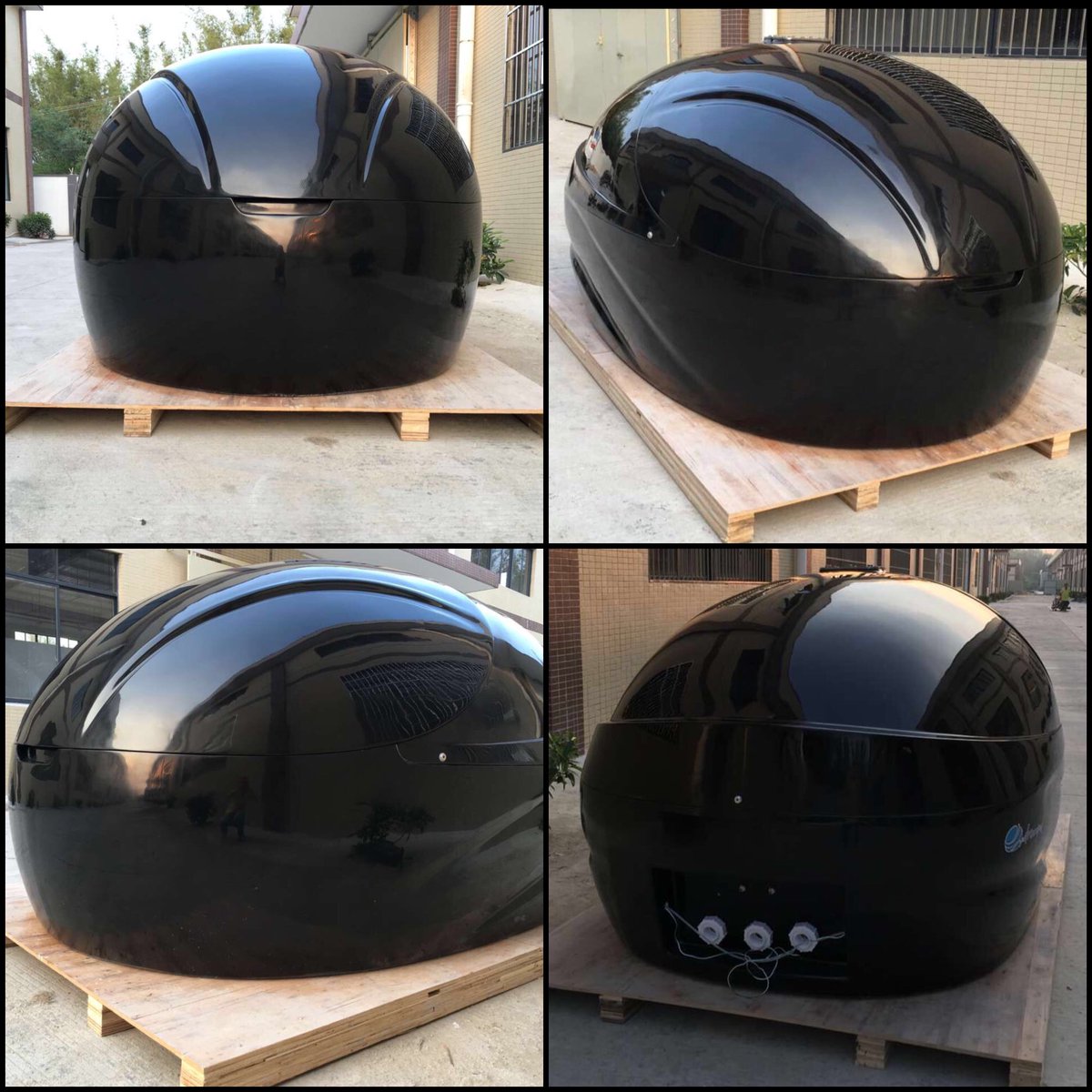 Dreampod Vmax comes in Stealth mode too! What do you think? #dreampod #floatspa #powerful #luxury #stealth #floattank #floatcon