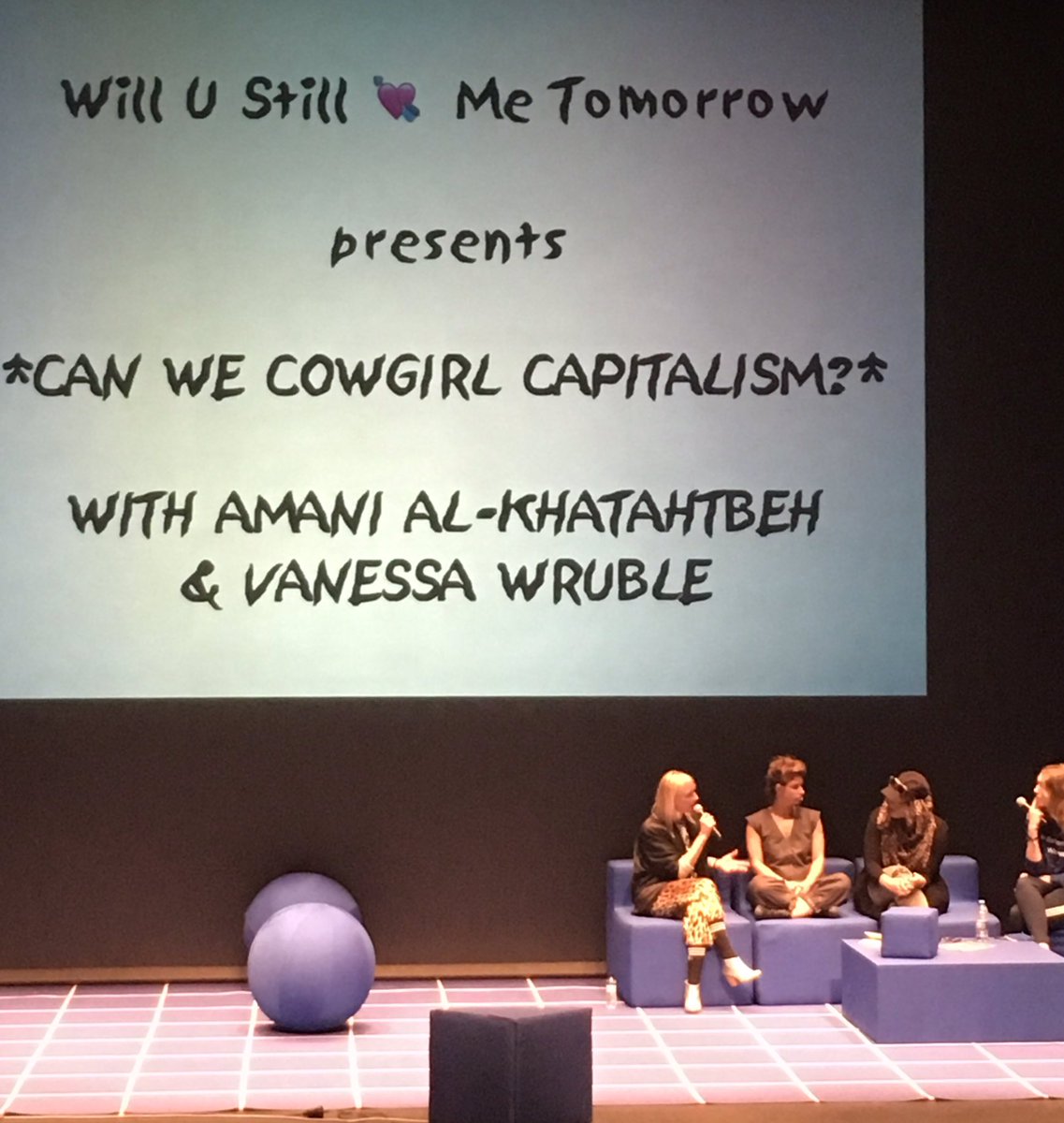 The people we're "representing" need be part of the conversation of how they are represented - Amani Al-Khatahtbeh <a href="/muslimgirl/">Muslim Girl</a> #IAMW17