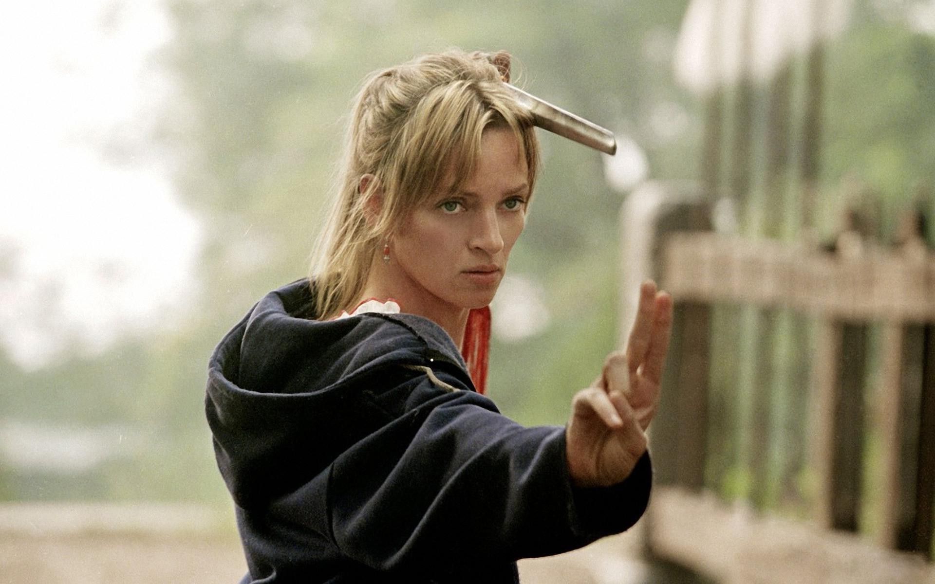 Happy Birthday, Uma Thurman! Seen here in Quentin Tarantino\s \"Kill Bill Vol.2\". 