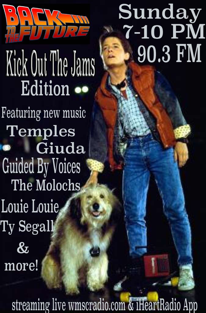 KickOutJamsWFMU's tweet photo. TUNE IN Sunday (4/30) 7-10pm on @WMSC 2 hear new music from @TemplesOfficial @giuda @LouieLouieBand @TheRegrettes @the_molochs &amp; more! https://t.co/jvfdJOFGxQ