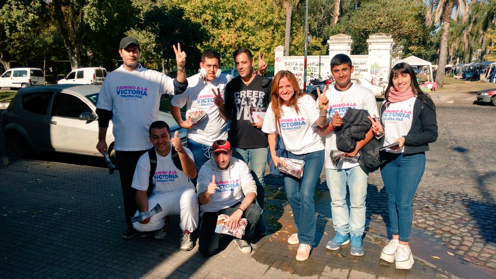 Recorriendo la ciudad #EnCadaCasa #EnCadaBarrio Construyendo en #CaminoALaVictoria