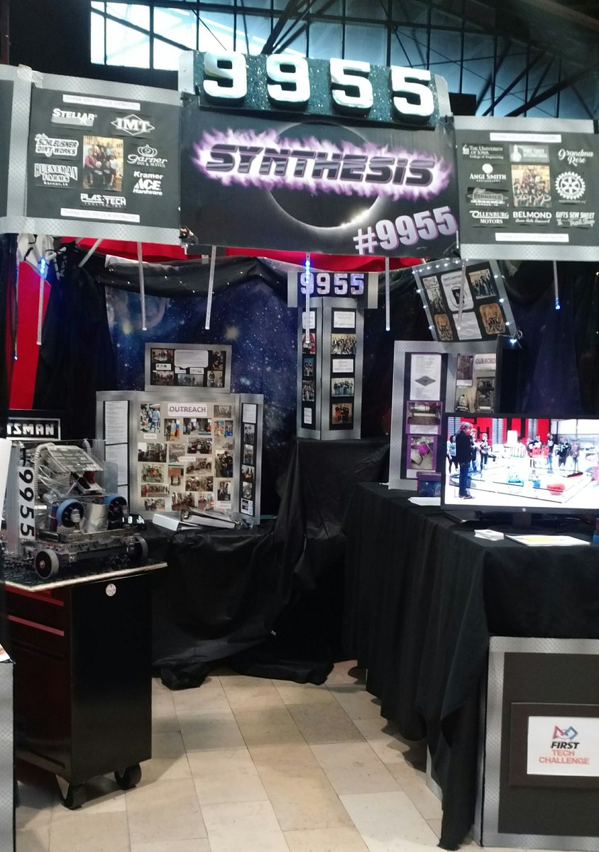 Belmond area's FTC Team 9955  from Garner knows how to Pit! (Union Station, St. Louis. FIRST Worlds) #IowaSTEM