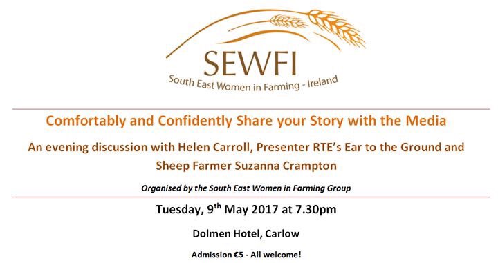 SE Women in Farming (@sewomenfarming) on Twitter photo Our next #SEWFI meeting is 9 May with @mshelencarroll and <a href="/ZwartblesIE/">Zwartbles Ireland • Suzanna Crampton</a> in <a href="/woodforddolmen/">Woodford Dolmen Hotel</a> - looking forward to see you there Our next #SEWFI meeting is 9 May with @mshelencarroll and <a href="/ZwartblesIE/">Zwartbles Ireland • Suzanna Crampton</a> in <a href="/woodforddolmen/">Woodford Dolmen Hotel</a> - looking forward to see you there