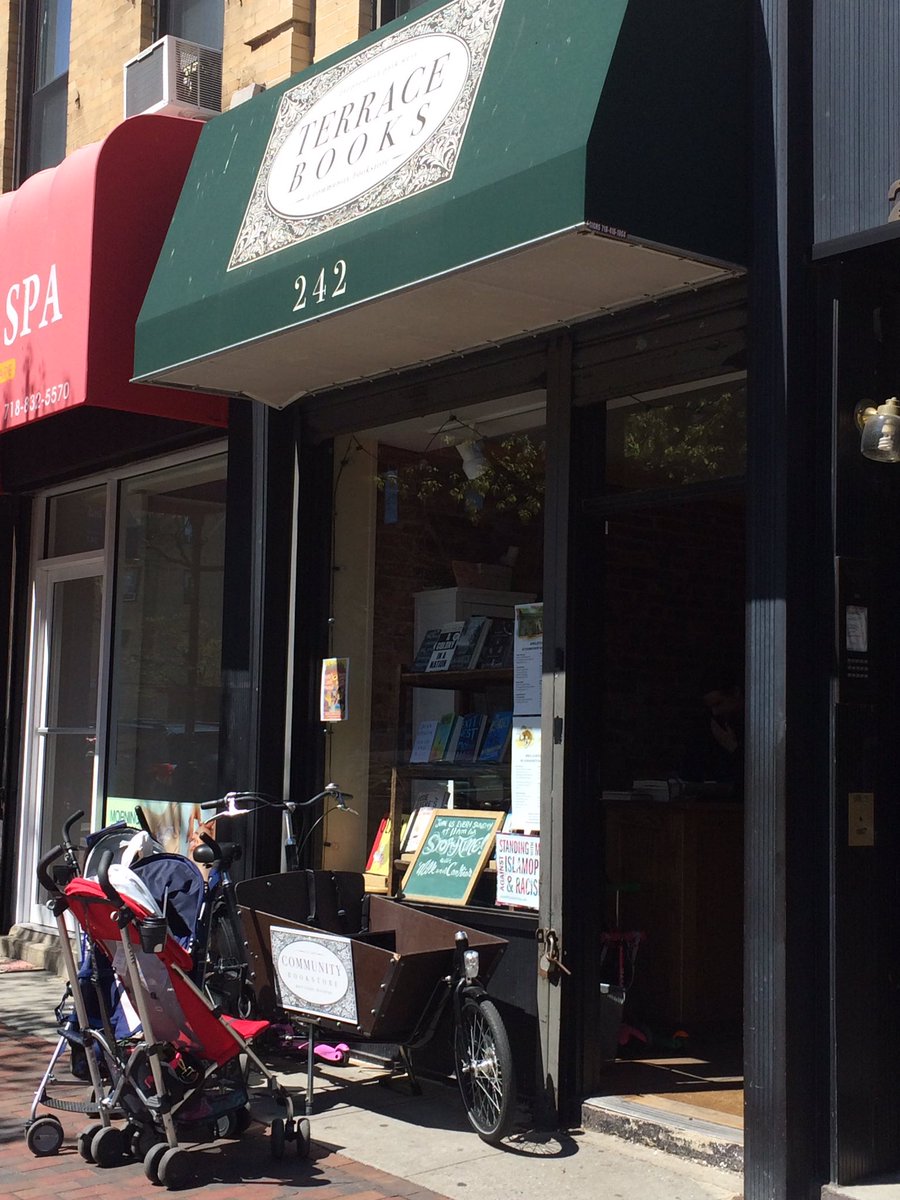 Grateful for all of the independent bookstores NYC has to offer. Especially happy to be so close to @terracebooks #independentbookstoreday