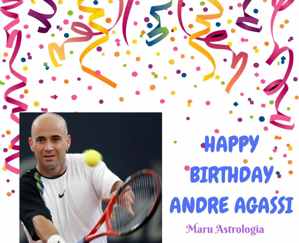 HAPPY BIRTHDAY ANDRE AGASSI!!!   