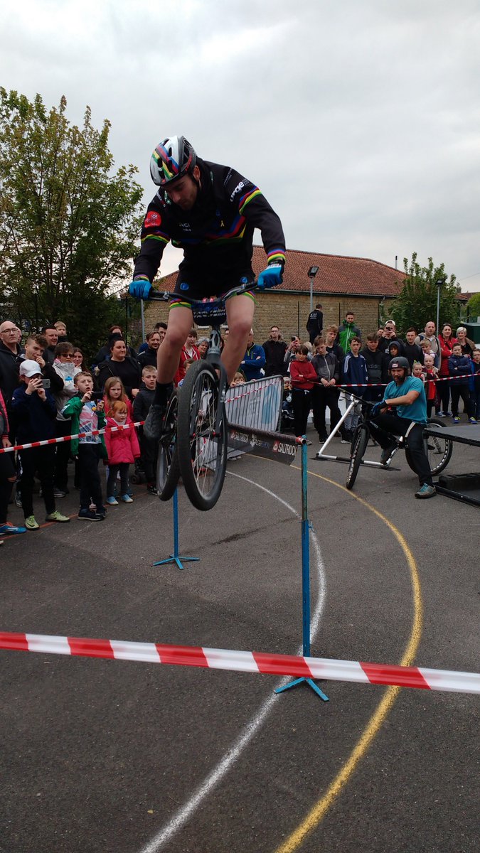 Very cool demo by <a href="/jackcarthy/">jack carthy</a> in Tad today. No idea how he does that stuff on a bike- sure it breaks the laws of physics!