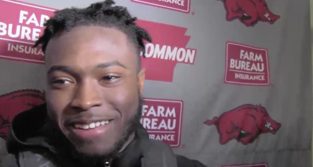 VIDEO: Scoota Harris on receiving votes to be a team captain, how the LBs performed this spring and more. bit.ly/2oJUNSc