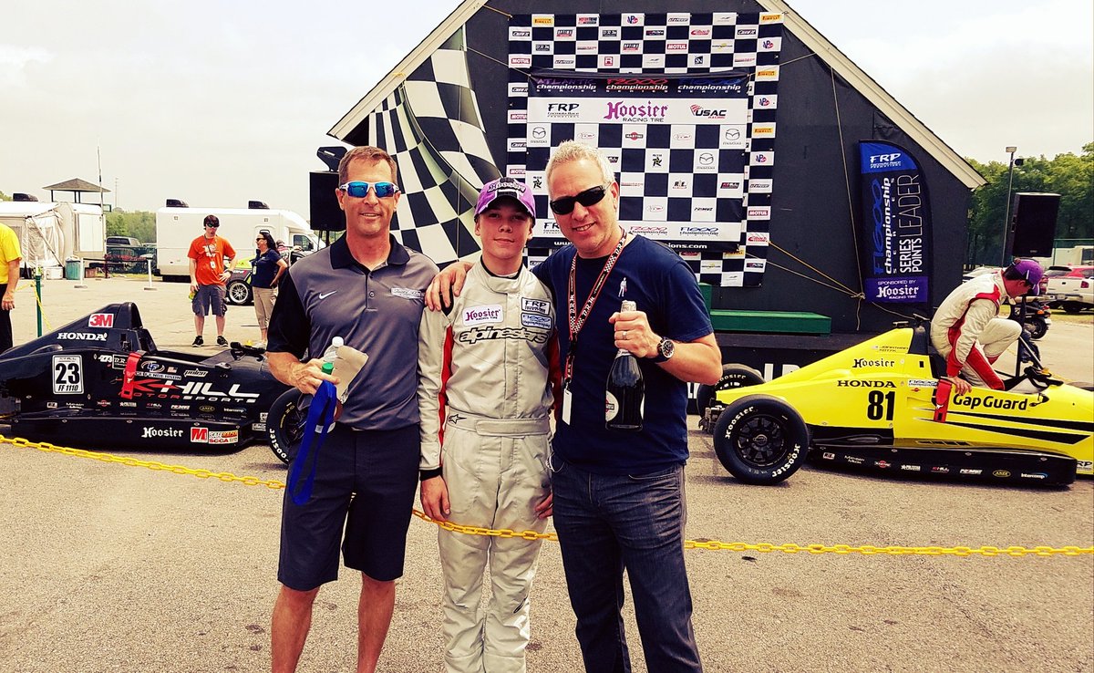 Big congrats to one of our newest &amp; youngest ambassadors <a href="/lancefenderson/">Lance Fenderson</a> on his podium finish in his 1st <a href="/F1600Series/">F1600</a> #race!🏁 #PWCVIR #BRM