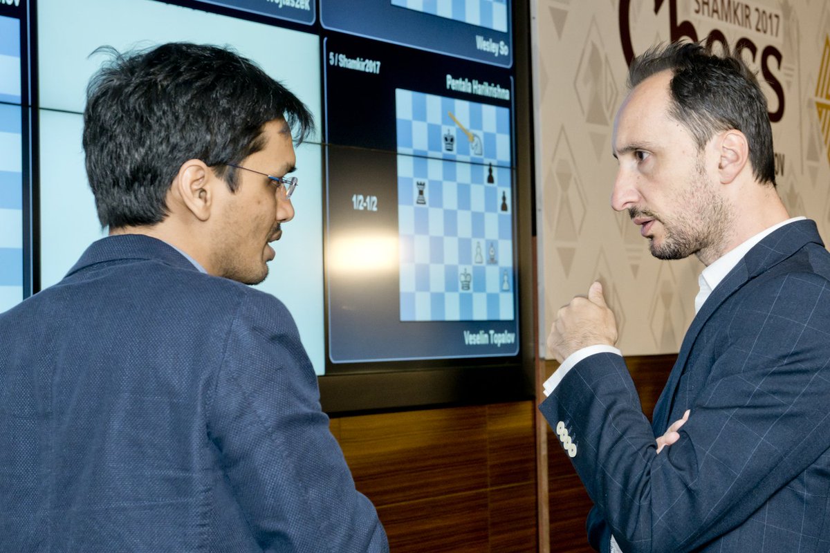 ShamkirChess_17's tweet image. Shamkir Chess 2017 - 8th Round 4th Press Conference
#ShamkirChess2017 #chess #SynergyGroup #VugarGashimov #ShamkirChess