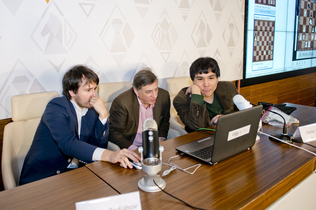 ShamkirChess_17's tweet image. Shamkir Chess 2017 - 8th Round 5th Press Conference 
#ShamkirChess2017 #chess #SynergyGroup #VugarGashimov #ShamkirChess